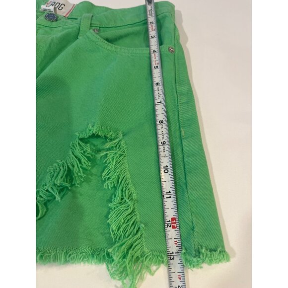 BDG A-Line Shorts Sz 29 Bright Green Urban Outfitters - Picture 6 of 10